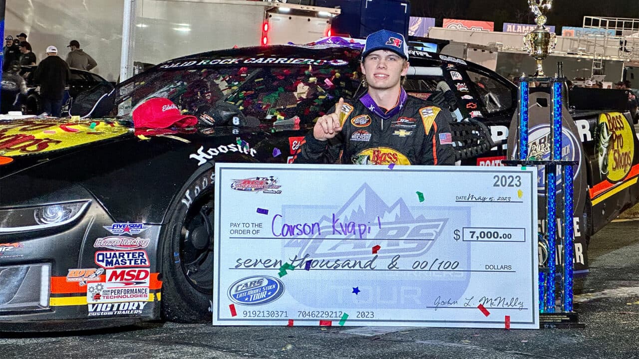 hero image for Carson Kvapil, Connor Zilisch Take Home CARS Victories at Ace