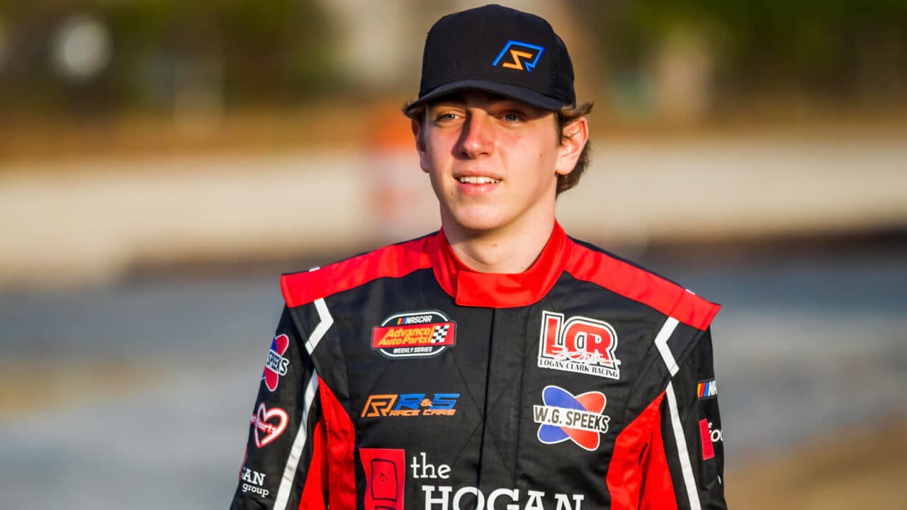 hero image for Logan Clark Racing Partners with The Hogan Group for 2023
