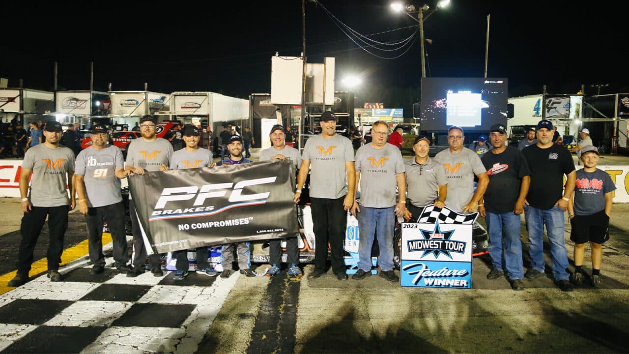 hero image for Ty Majeski Scores Fourth Gandrud Auto Group 250 Win in Five Years