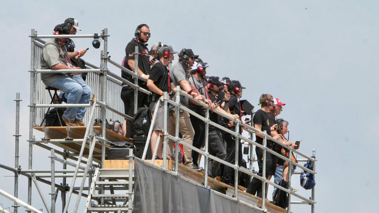 hero image for Not Clear: Spotters Hoping Stand is Relocated for NASCAR All-Star Weekend