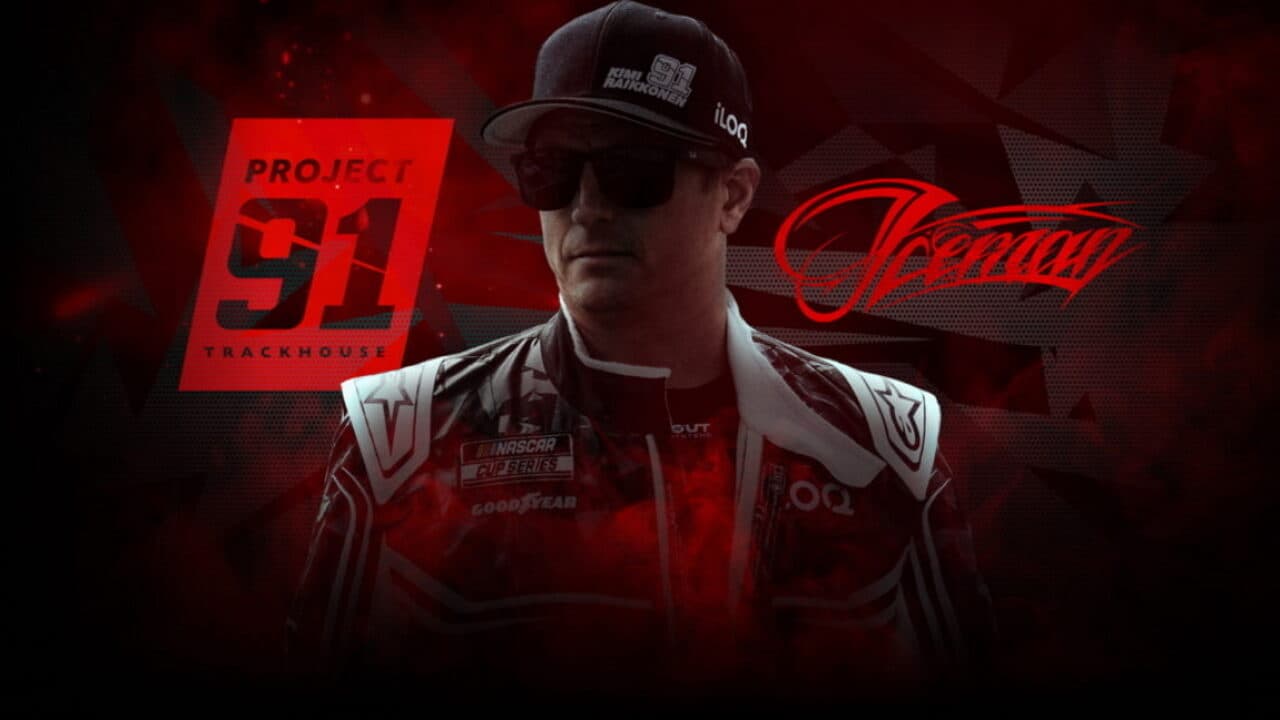 hero image for Kimi Räikkönen Set for Return to Trackhouse PROJECT91 Entry at COTA