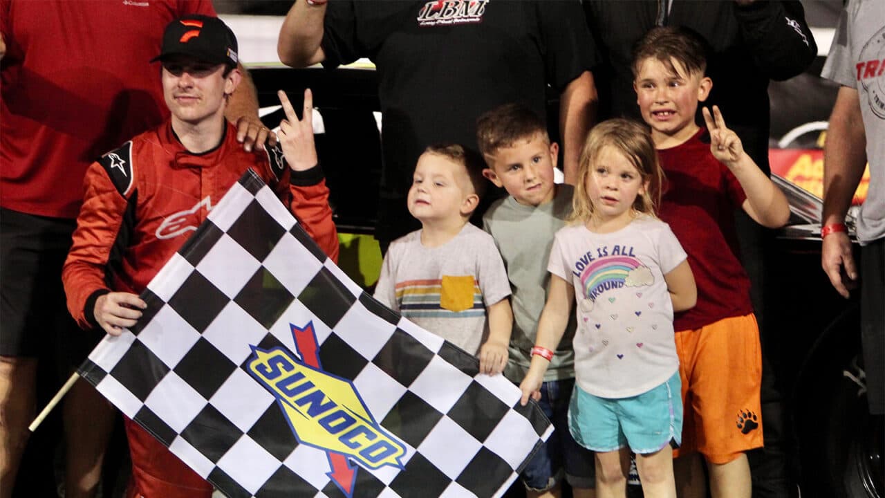 hero image for Luza Wins Hart to Heart, Jones Takes Pro Late Model World Series Title