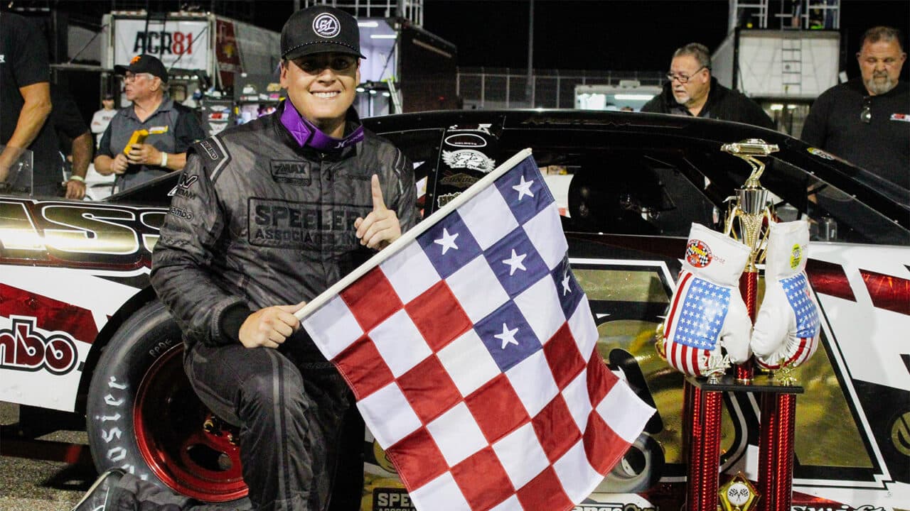 hero image for Stephen Nasse Wins Show Me The Money Feature in Montgomery Late Model Doubleheader