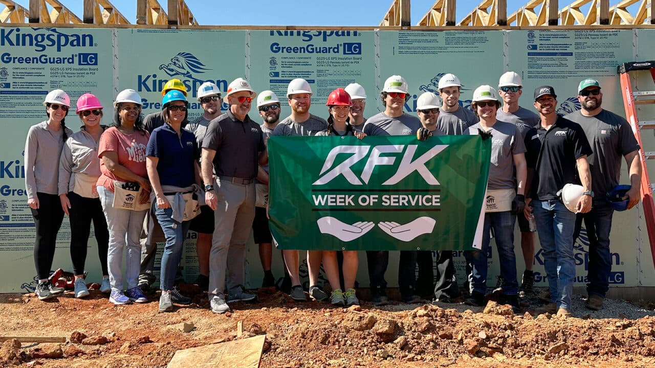 hero image for RFK Racing Gives Back to Community During Week of Service