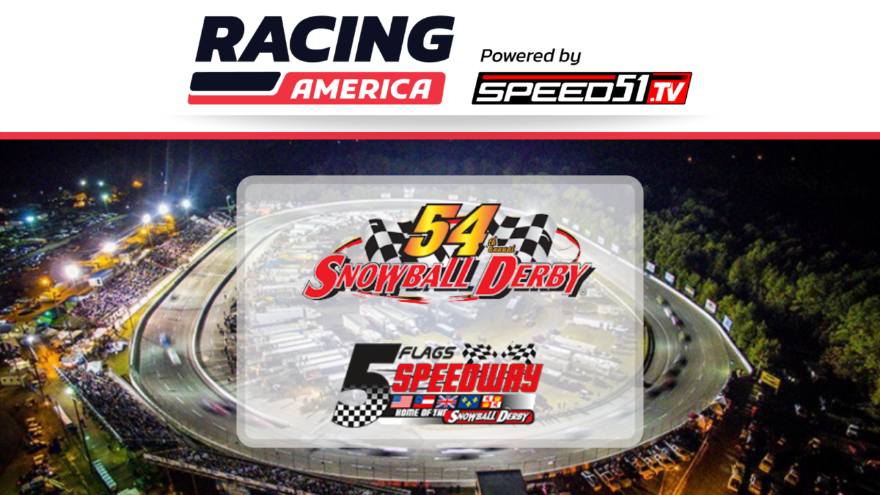 hero image for Snowball Derby and 5 Flags Speedway Renew Broadcasting Rights with Racing America