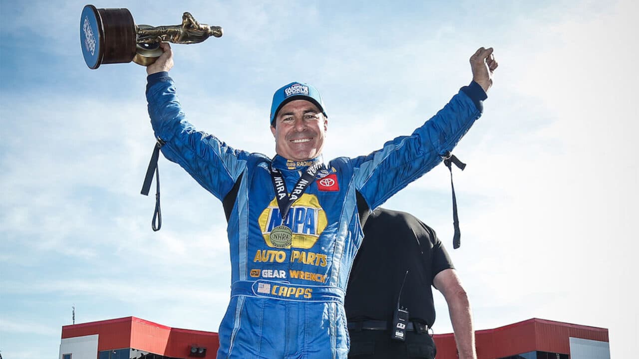 hero image for NHRA Champion Ron Capps to Race in SRX at Eldora
