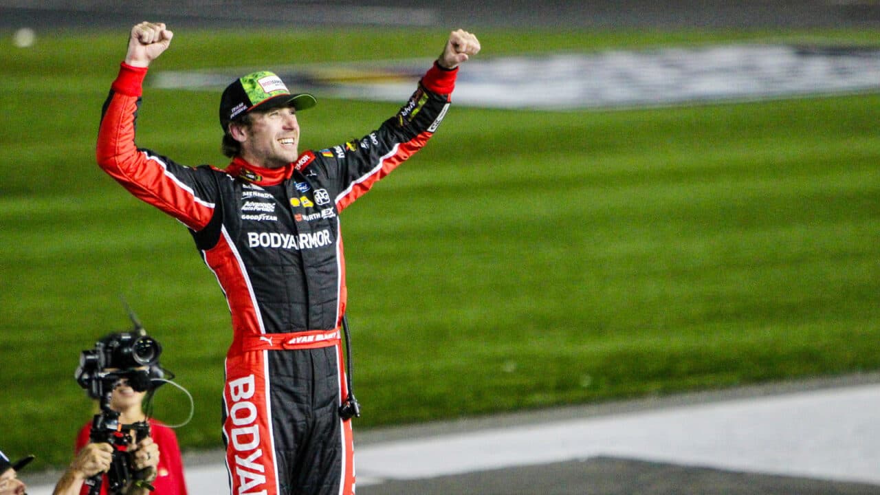 hero image for Ryan Blaney Joins 'Mics Are Hot' After Talladega Victory