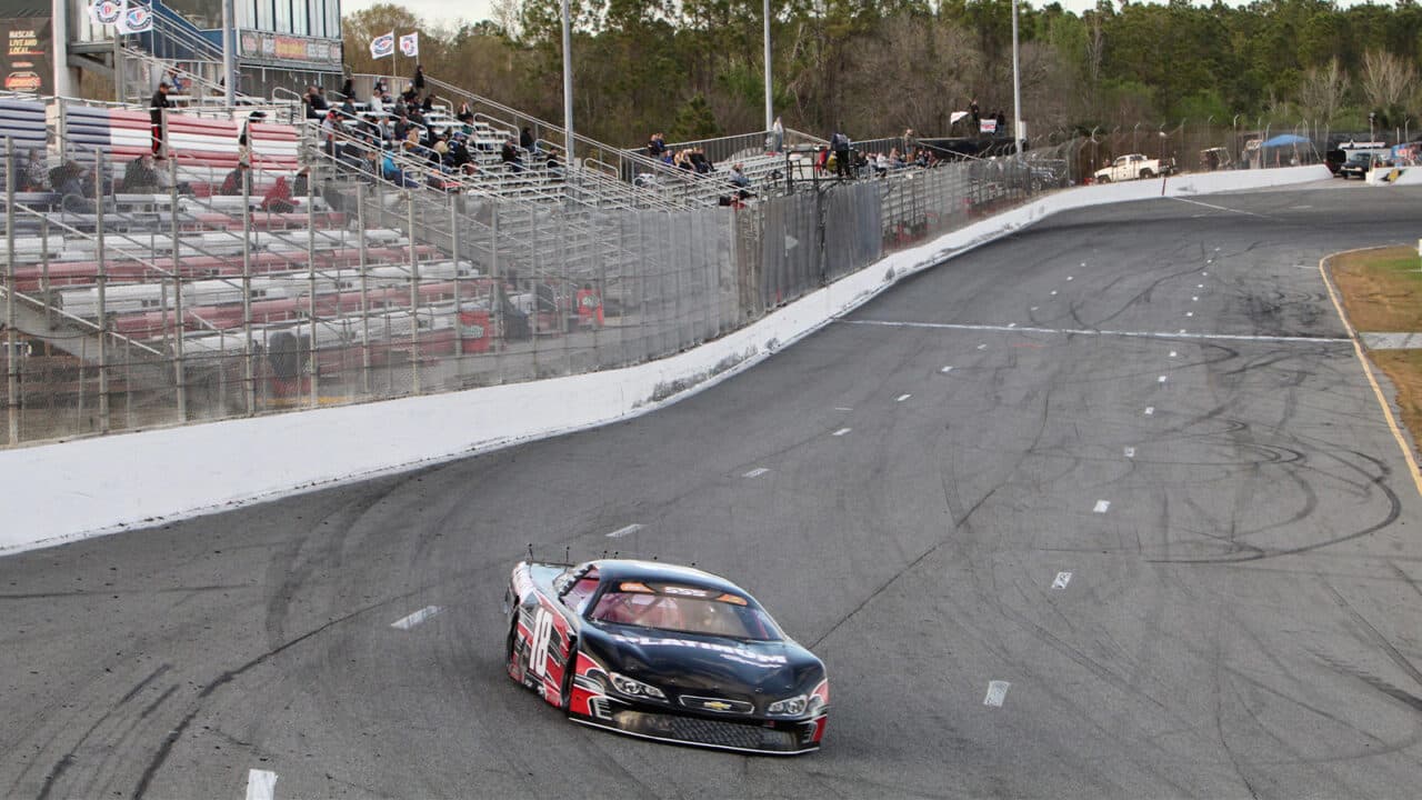 hero image for Roderick Sets Fast Time in Orange Blossom 100 Qualifying