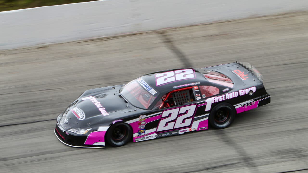 hero image for Gio Ruggiero Posts Strong Rookie Super Late Model Season