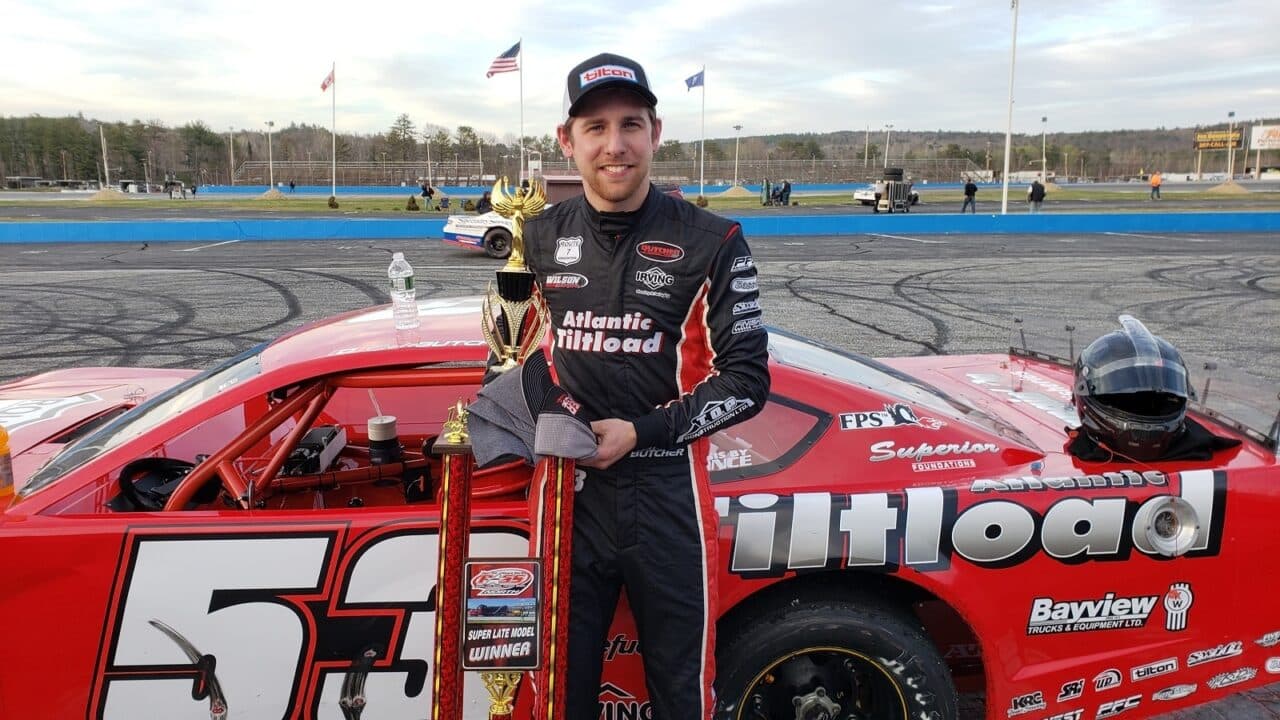 hero image for Cole Butcher returns to Oxford Plains Speedway on Sunday for the first time since a dominant win on May 7.