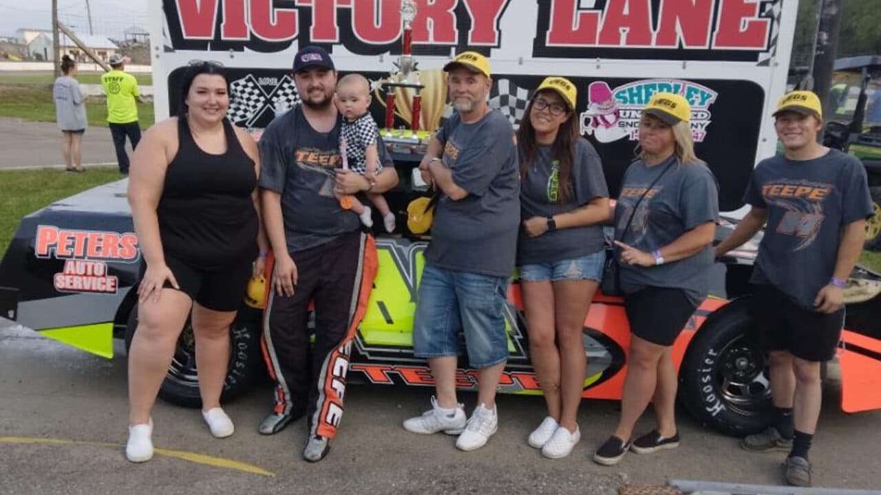 hero image for Teepe Gets the Win with the Van Hoy Oil CRA Street Stocks at Mt. Lawn Speedway
