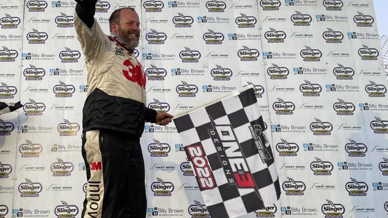 hero image for Gee Scores Midwest Truck Victory at Slinger