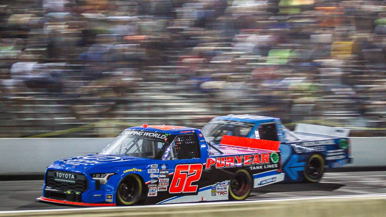 hero image for Riggs Notches Truck Top 10, Another Late Model Win in Impressive Weekend