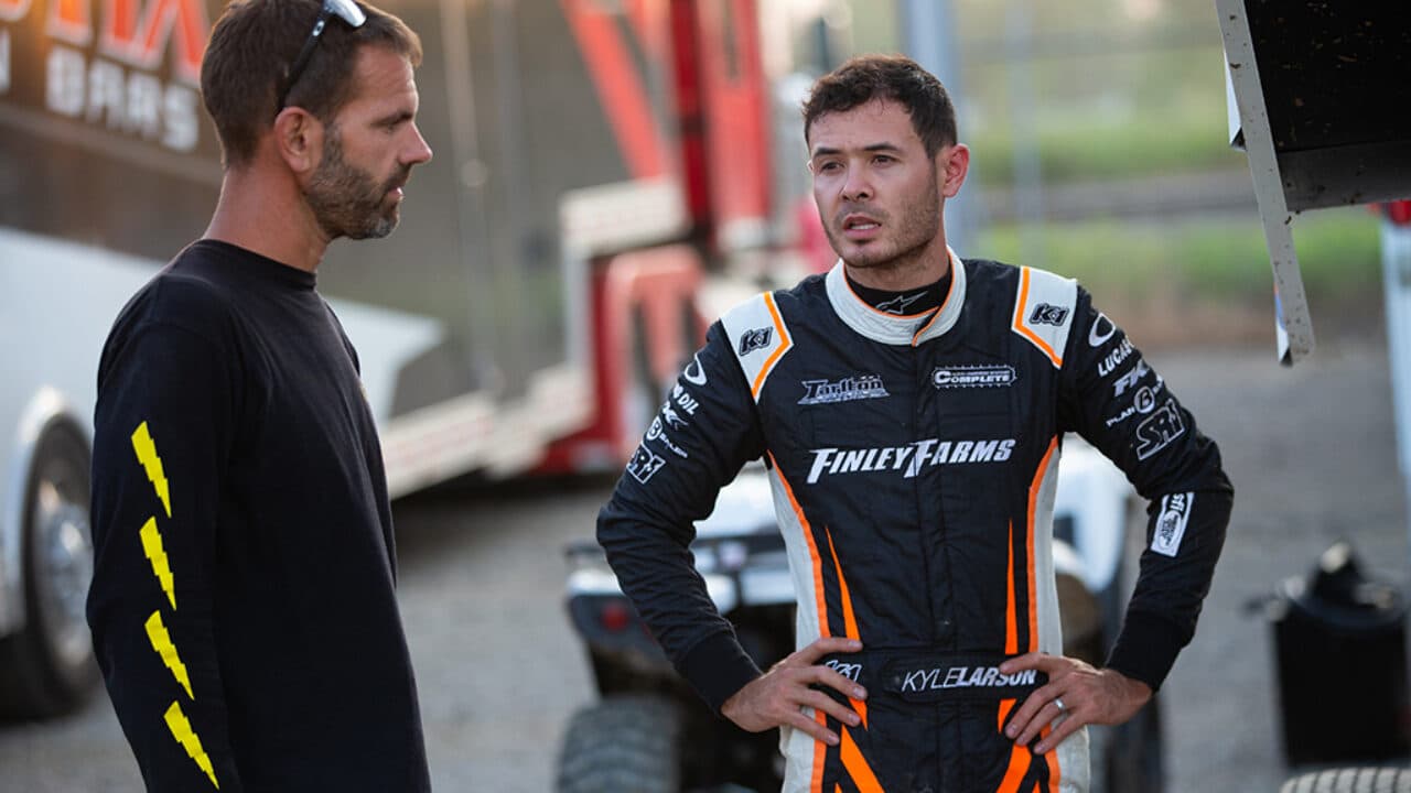 hero image for Larson Expects to Miss Chili Bowl; Citing Purse as Factor