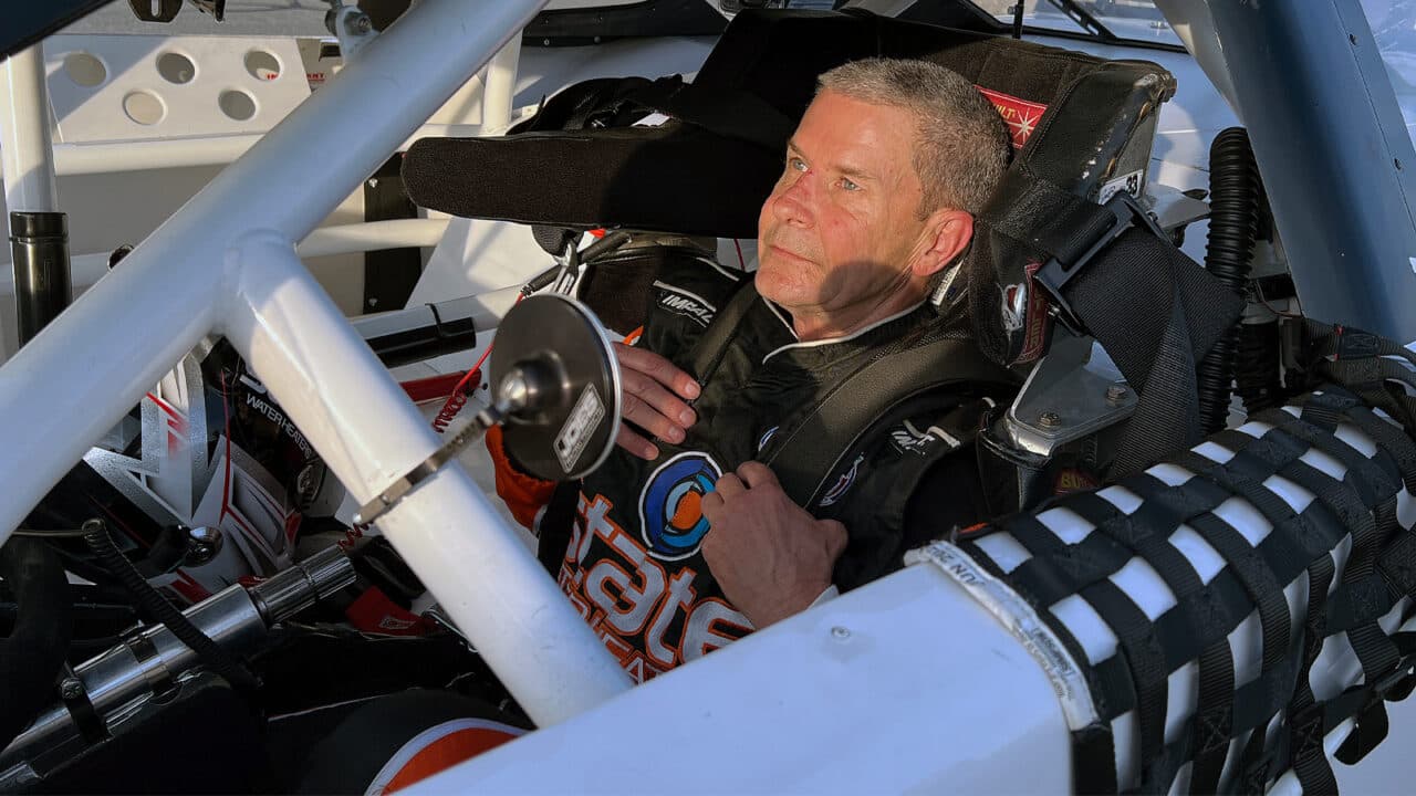 hero image for Ward Burton Climbs Behind the Wheel of a Late Model Stock Car at South Boston