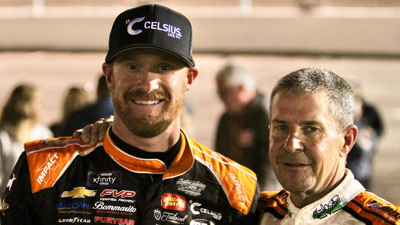 Ward and Jeb Burton Reflect on First Race Together at Orange Krush 200