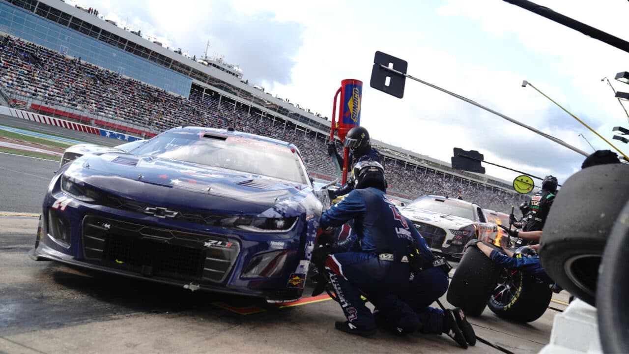 hero image for 4 Tires & Fuel: The Pit Crew Report - Number 24 Crew Dominates at Charlotte