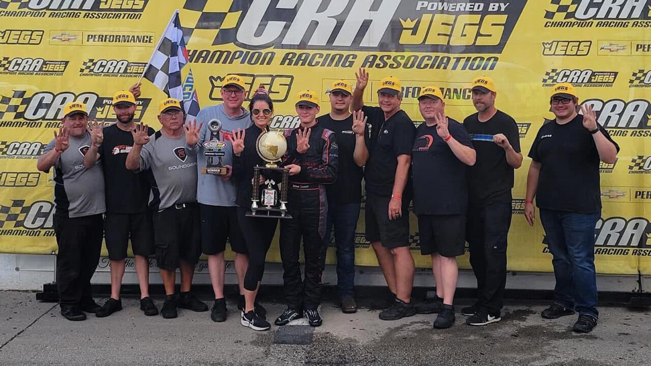 hero image for Sawalich Gets First ARCA/CRA Super Series Win on High Banks of Winchester