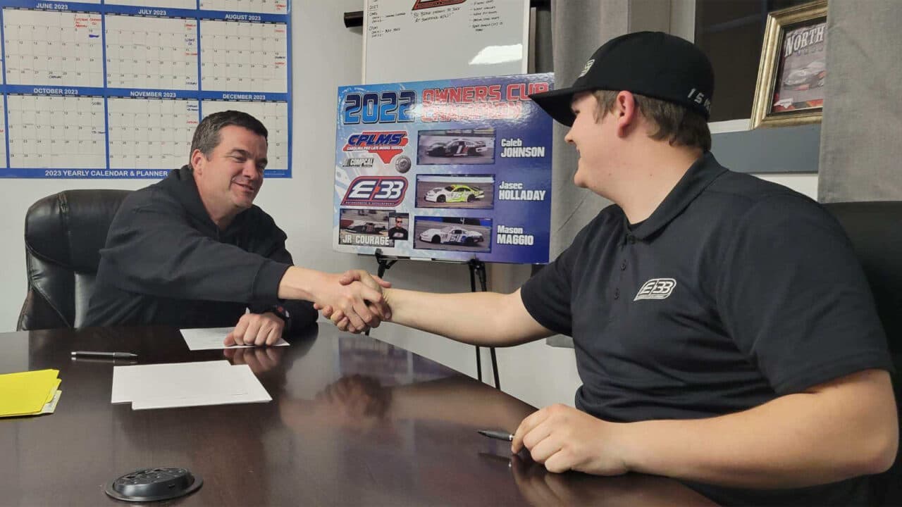 hero image for E33 Motorsports Signs Zac Fowler to Compete Full-Time in CARS Pro Late Model Series