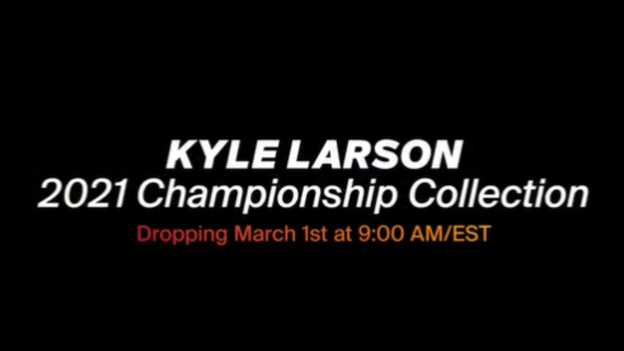 hero image for Kyle Larson 2021 Championship NFT Digital Collectibles Now Available