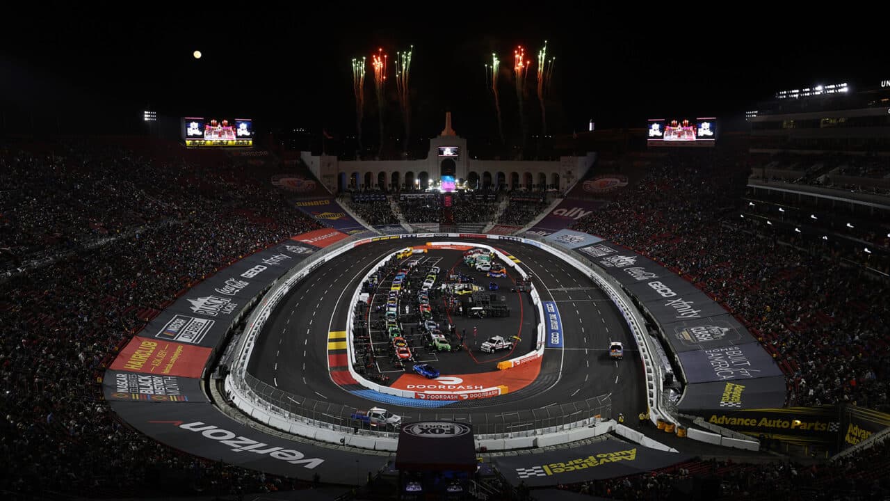 hero image for NASCAR Moves The Clash to Saturday Night at 8PM ET Due to Threat of Unprecedented Weather
