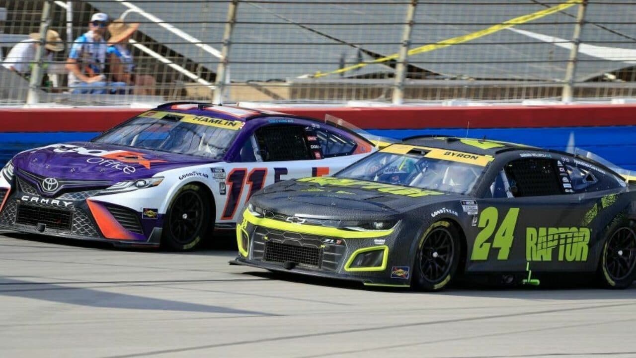 hero image for NASCAR Penalizes Byron, Gibbs after Texas