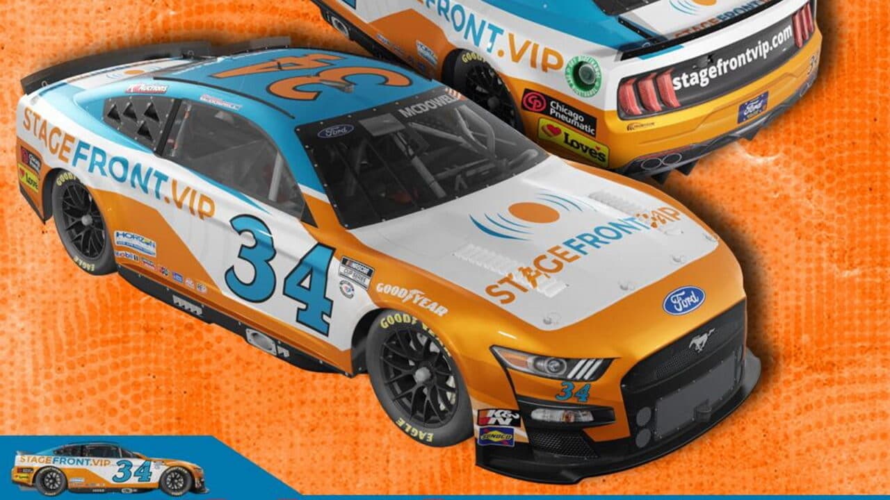 hero image for Stage Front VIP, Front Row Motorsports Reach Expanded Partnership in 2023
