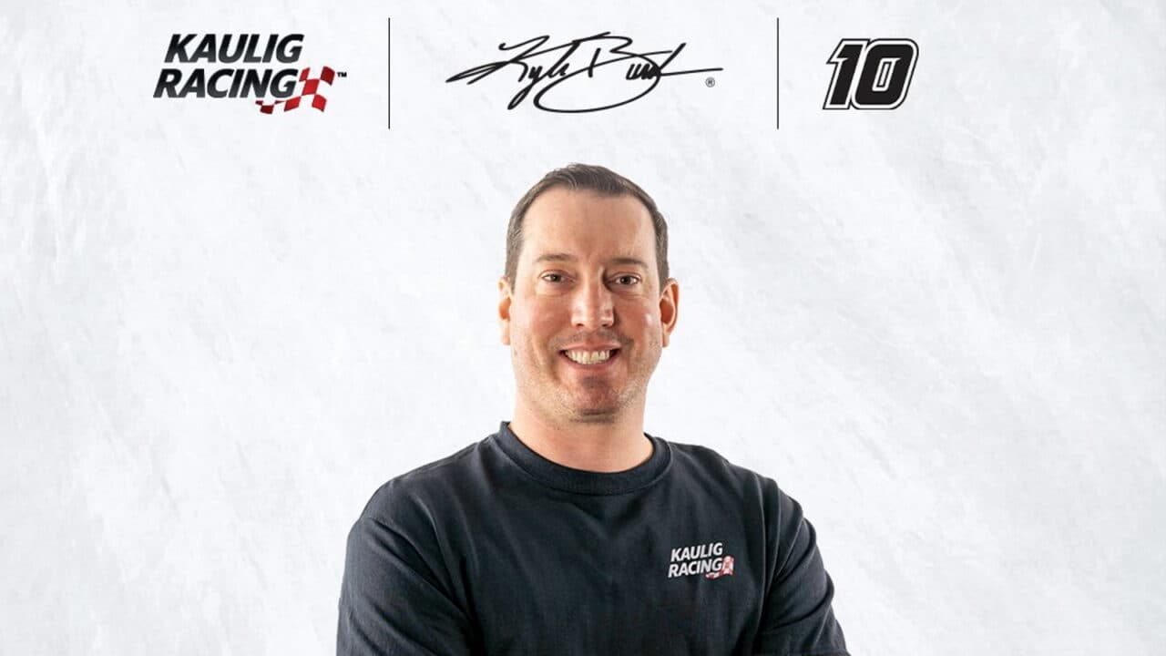 hero image for Kyle Busch to Pilot No. 10 Kaulig Racing Entry in Five NASCAR Xfinity Series Races in 2023