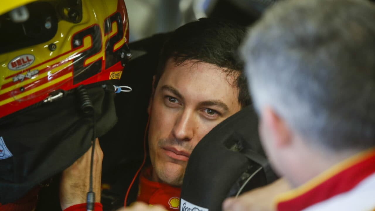 hero image for Joey Logano Scores Pole for Pennzoil 400 at Las Vegas