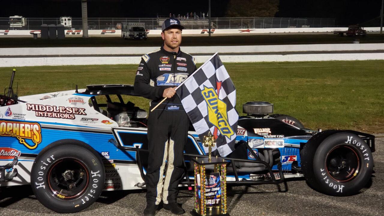 Jon McKennedy Dashes to Friday Night Sunoco World Series Outlaw Open…