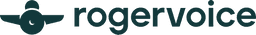 Logo rogervoice marinblue